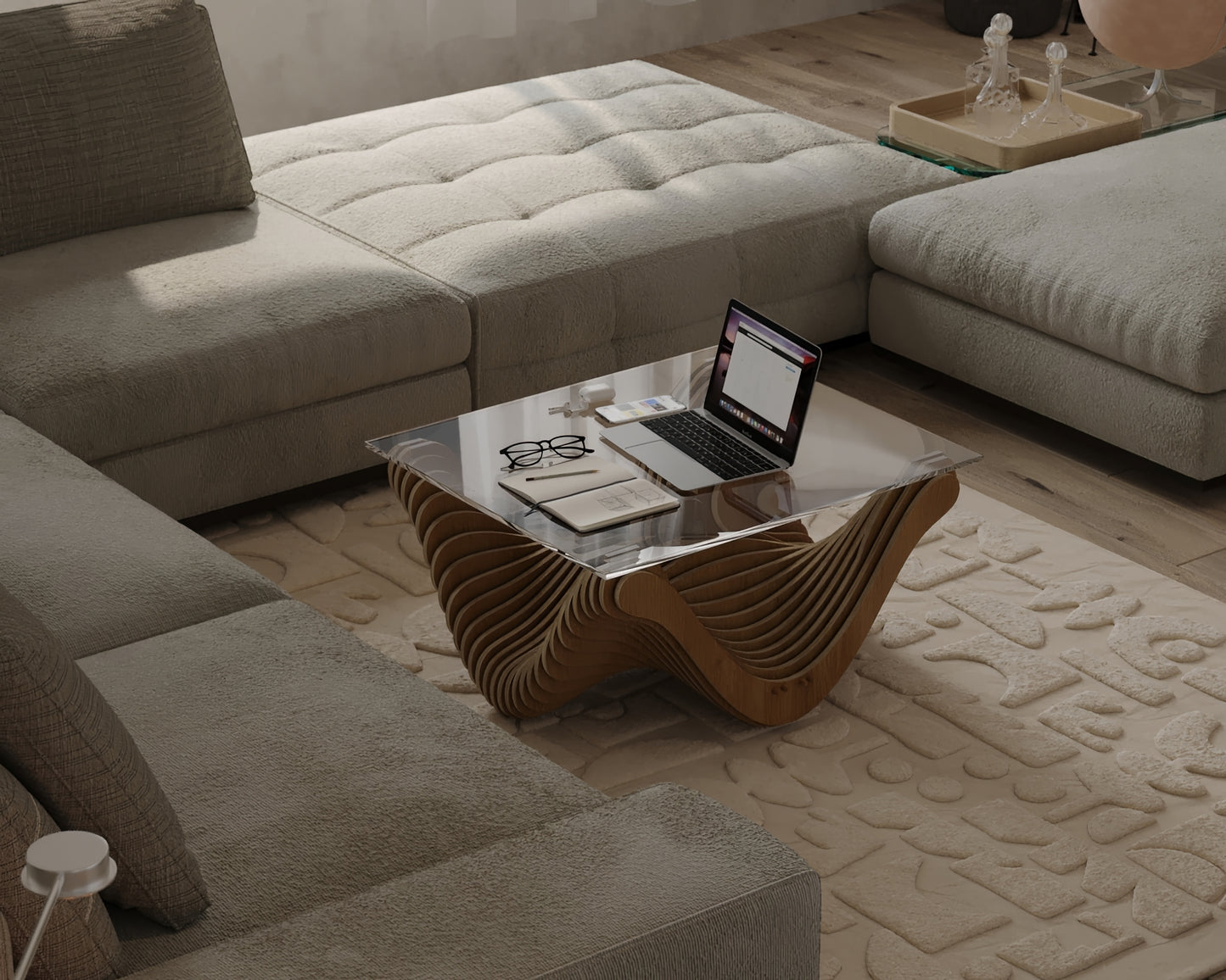 Nereid Wave: The Parametric Coffee Table