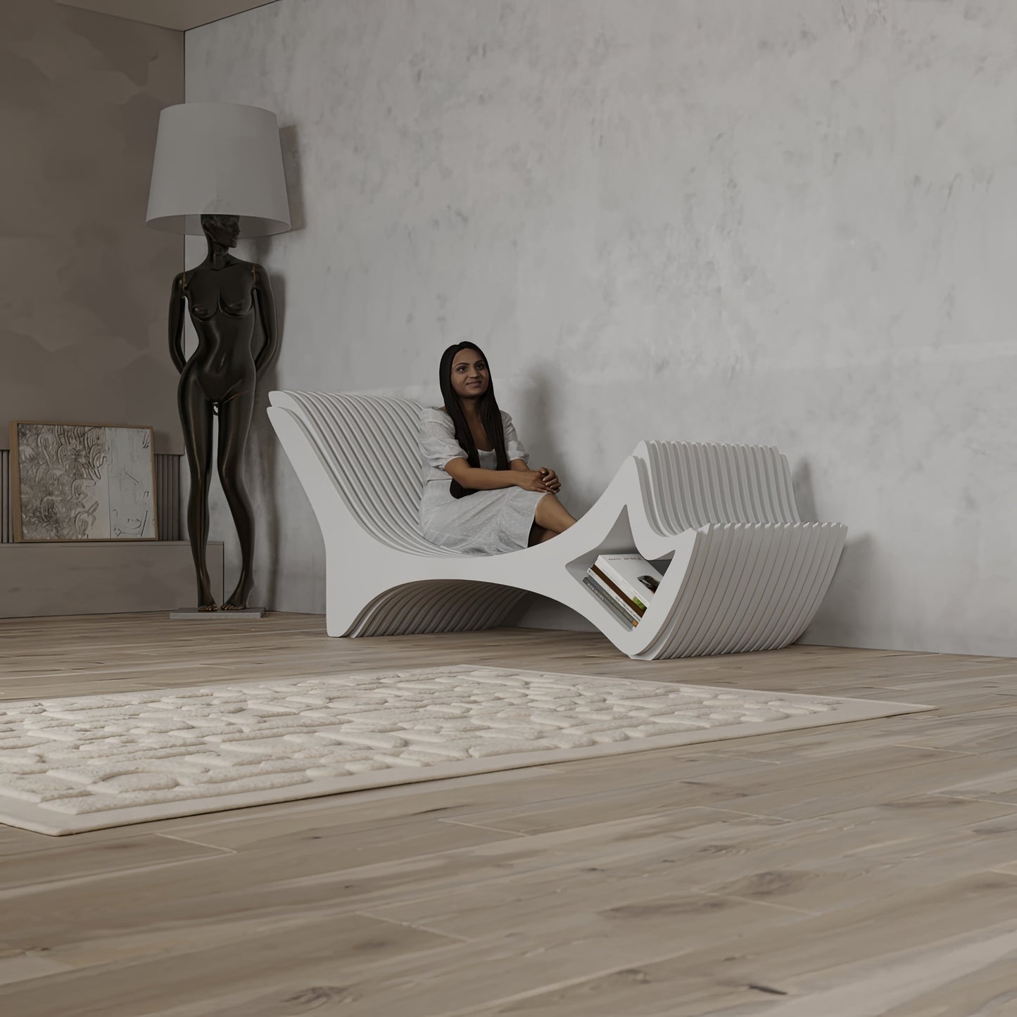 Helios Bench: The Parametric Seating Option