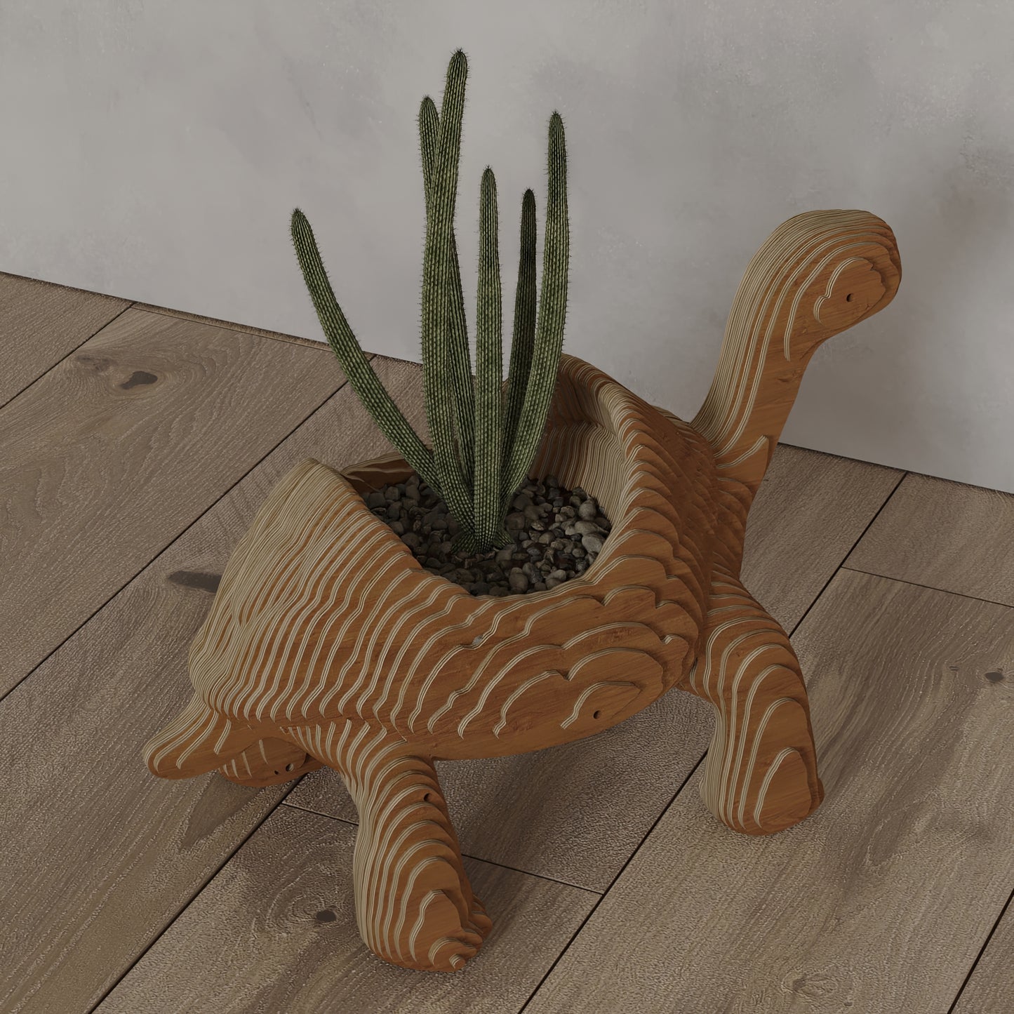 Gaia’s Guardian – Parametric Turtle Planter