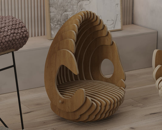 Aetheria: The Parametric Egg Chair