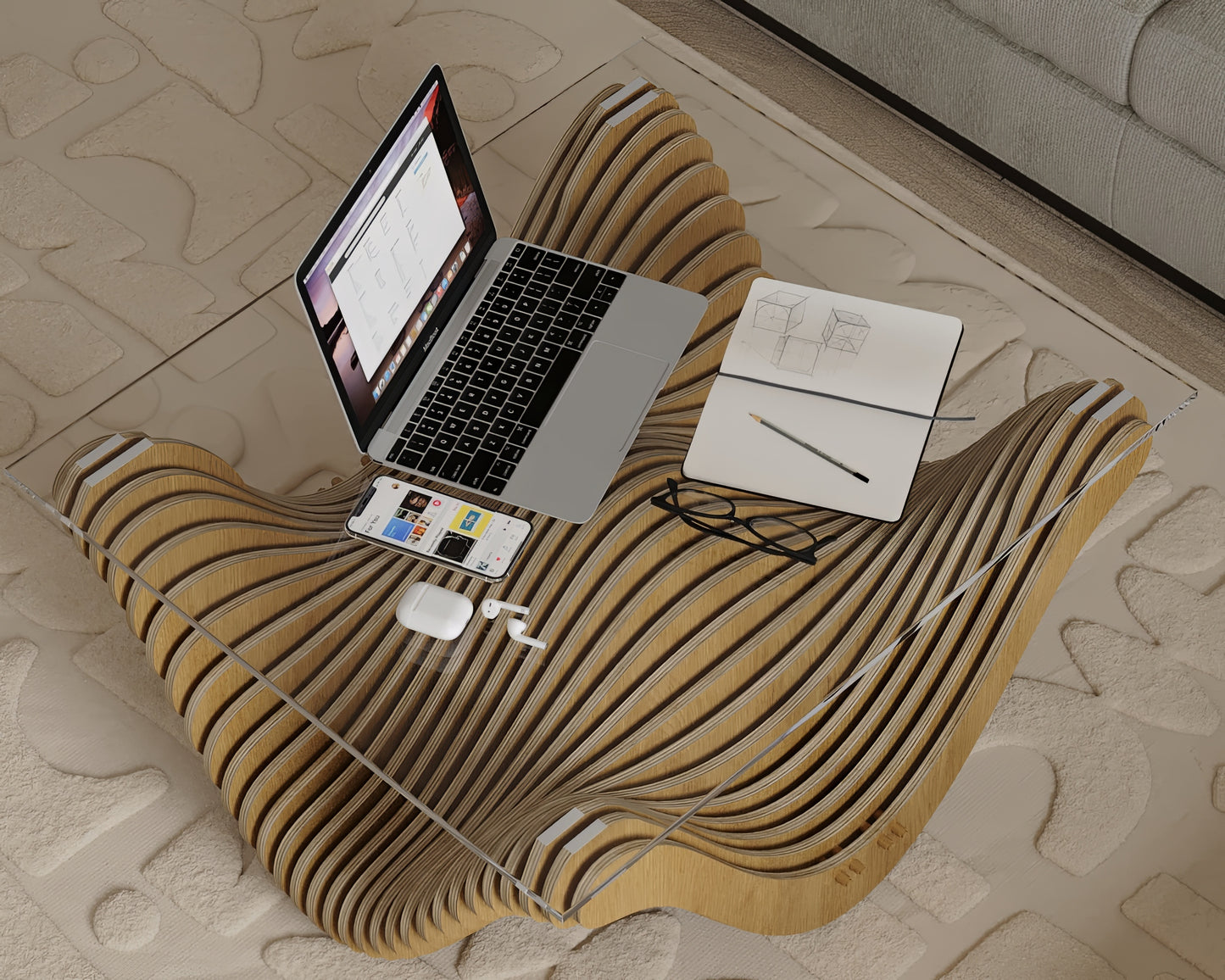 Nereid Wave: The Parametric Coffee Table