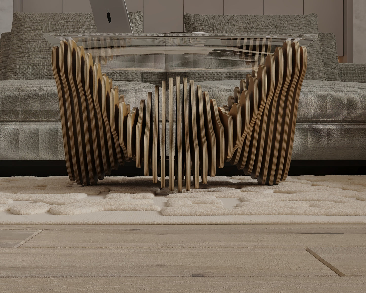 Nereid Wave: The Parametric Coffee Table