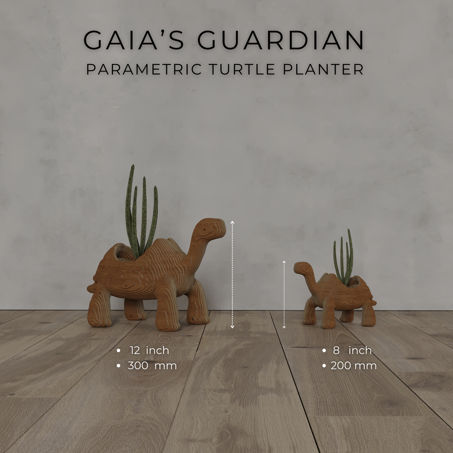 Gaia’s Guardian – Parametric Turtle Planter